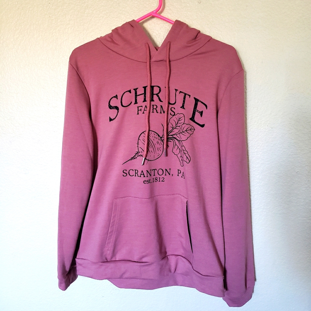Brand new Purple Schrute Farms Hoodie